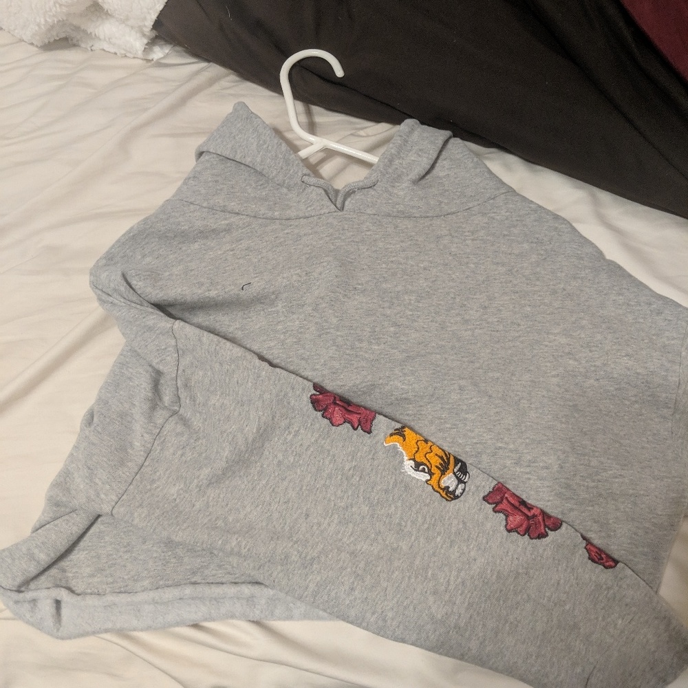 Crop top hoodie